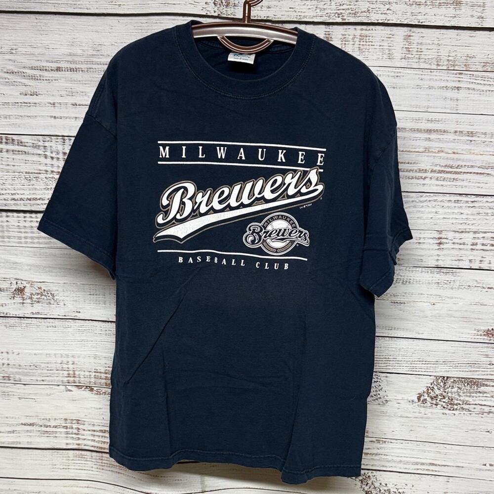 Milwaukee Brewers Vintage T-Shirt Large